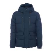 Save The Duck Kort parka med huva Blue, Herr