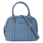 Gucci Vintage Pre-owned Laeder gucci-vskor Blue, Dam