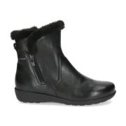 Caprice Svarta Casual Stängda Booties Kvinnor Black, Dam