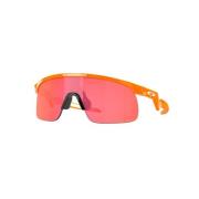 Oakley Sportiga solglasögon för utomhusaktiviteter Orange, Unisex