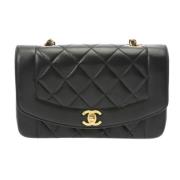 Chanel Vintage Pre-owned Laeder chanel-vskor Black, Dam