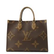 Louis Vuitton Vintage Pre-owned Canvas louis-vuitton-vskor Brown, Dam