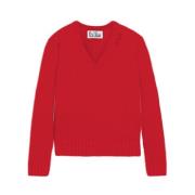 MC2 Saint Barth Stiliga Sweaters Kollektion Red, Dam