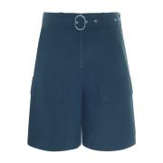 Jil Sander Bälte Cargo Shorts Blue, Herr