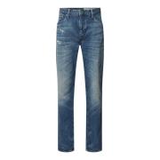 Armani Exchange Denim Klassiska Femficksjeans Blue, Herr