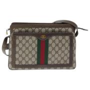 Gucci Vintage Pre-owned Laeder gucci-vskor Beige, Dam