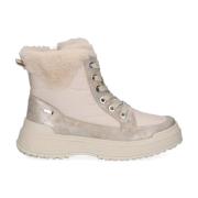 Caprice Beige Casual Stängda Ankelboots Beige, Dam