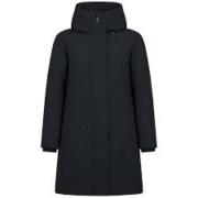 Save The Duck Svart huva parka Black, Dam