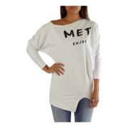 MET Vit Långärmad T-shirt Dam White, Dam