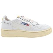 Autry Låga Vita Läder Sneakers White, Dam