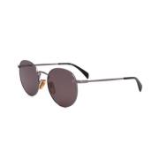 Eyewear by David Beckham Mode Solglasögon i Svart Ram Gray, Unisex