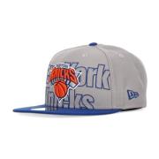 New Era NBA Draft Flat Brim Snapback Keps Gray, Herr