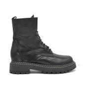 CafèNoir Svarta Ankelboots - Fm1008 Black, Dam