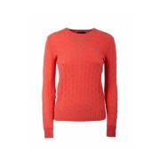 Polo Ralph Lauren Långärmad Pullover Tröja Red, Dam