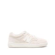 New Balance Vita Sneakers Panel Design Snörning White, Dam