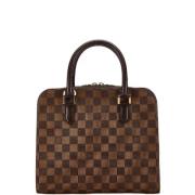 Louis Vuitton Vintage Pre-owned Canvas handvskor Brown, Dam