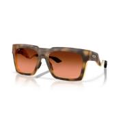 Oakley Sportiga solglasögon med unik design Brown, Unisex