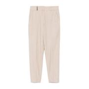 Peserico Stiliga Panta 944C Byxor Beige, Dam