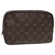 Louis Vuitton Vintage Pre-owned Canvas kuvertvskor Brown, Dam