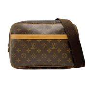 Louis Vuitton Vintage Pre-owned Canvas louis-vuitton-vskor Brown, Dam