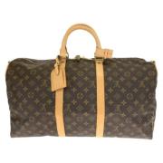 Louis Vuitton Vintage Pre-owned Canvas resvskor Brown, Dam