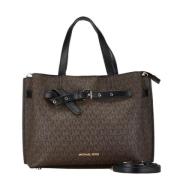 Michael Kors Pre-owned Pre-owned Canvas handvskor Brown, Dam