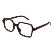 Saint Laurent Mode Glasögon SL M139 Svart Brown, Dam