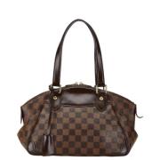 Louis Vuitton Vintage Pre-owned Canvas louis-vuitton-vskor Brown, Dam