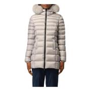 RefrigiWear Gray Polyamide Jackets &amp; Coat Gray, Dam