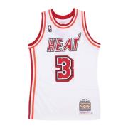 Mitchell & Ness Dwyane Wade Miami Heat Basketbolltank White, Herr