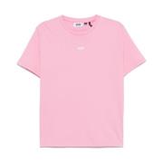 Gcds Rosa T-shirts och Polos Pink, Herr