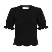 Ulla Johnson Top Noemi Black, Dam