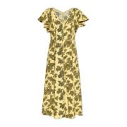 Ulla Johnson Klänning Evette Yellow, Dam