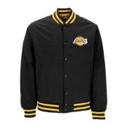 New Era NBA Script Bomberjacka Svart/Lila Black, Herr