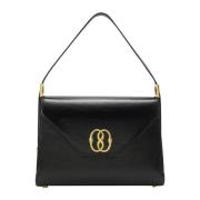 Bally Läder Axelväska Black, Dam