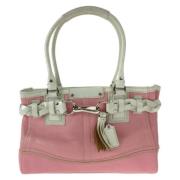 Coach Pre-owned Pre-owned Laeder handvskor Pink, Dam