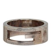 Gucci Vintage Pre-owned Metall ringar Gray, Dam