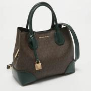 Michael Kors Pre-owned Pre-owned Canvas handvskor Green, Dam