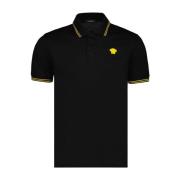 Versace Medusa Polo Skjorta Black, Herr