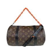 Louis Vuitton Vintage Pre-owned Canvas louis-vuitton-vskor Brown, Dam