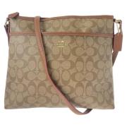 Coach Pre-owned Pre-owned Plast axelremsvskor Brown, Dam