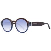 Scotch & Soda Brun Herr Solglasögon Rund Gradient Blue, Herr