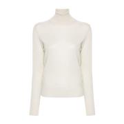 Roberto Collina Stiliga Sweaters Kollektion Beige, Dam