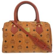 MCM Pre-owned Pre-owned Plast handvskor Brown, Dam