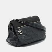 Chanel Vintage Pre-owned Canvas chanel-vskor Black, Dam