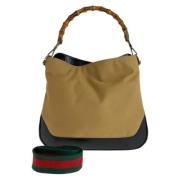 Gucci Vintage Pre-owned Canvas gucci-vskor Beige, Dam