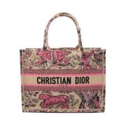 Dior Vintage Pre-owned Canvas dior-vskor Beige, Dam