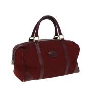 Celine Vintage Pre-owned Canvas celine-vskor Red, Dam