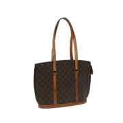 Louis Vuitton Vintage Pre-owned Canvas totevskor Brown, Dam