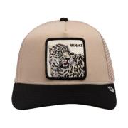 Goorin Bros Snow Leopard Trucker Cap Beige, Unisex